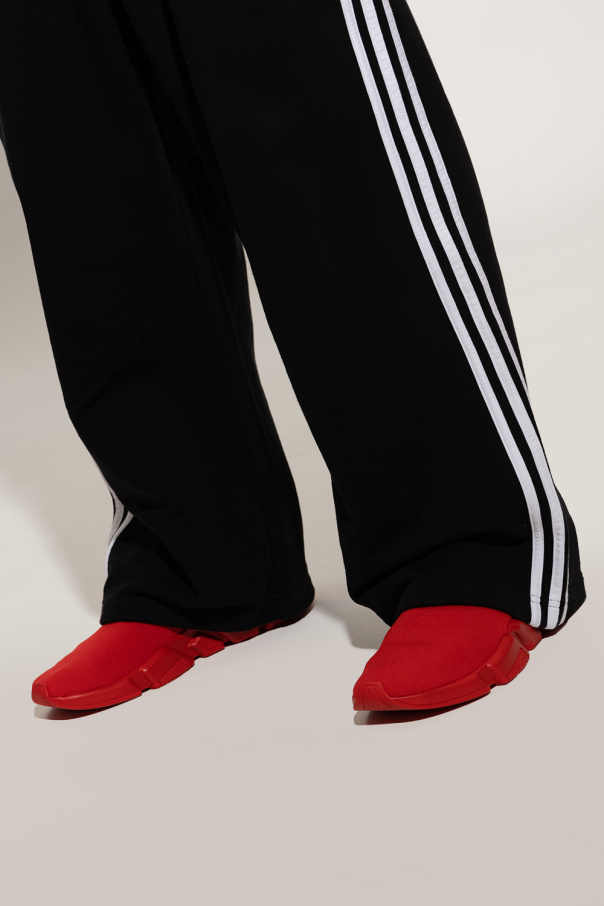 Balenciaga pants red stripe on sale